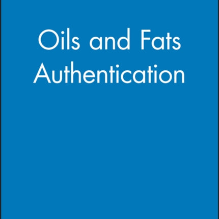 Oils and Fats Authentication