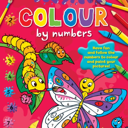 Junior Art Colour By Numbers: Butterfly