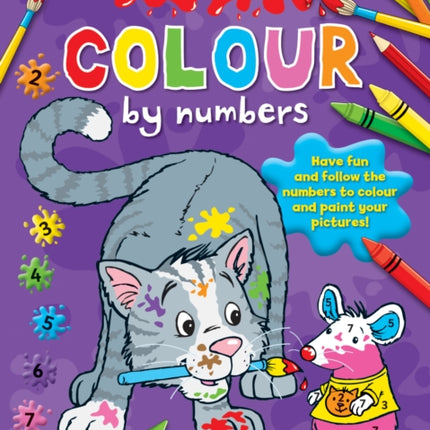 Junior Art Colour By Numbers: Cat