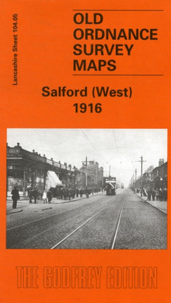 Salford (West) 1916: Lancashire Sheet 104.05