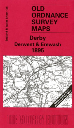 Derby Derwent and Erewash 1895: One Inch Sheet 125