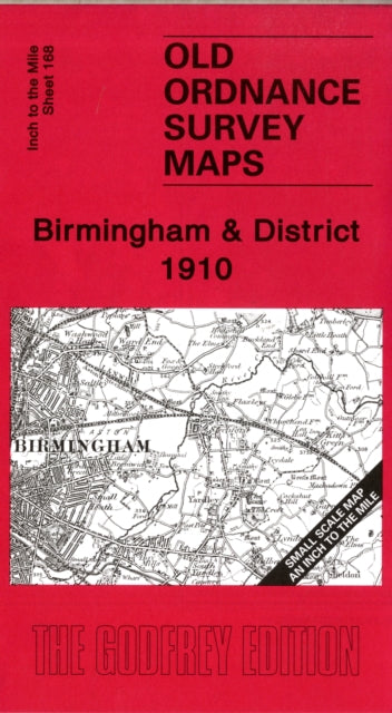 Birmingham and District 1910: One Inch Sheet 168