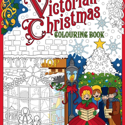 Victorian Christmas Colouring Book