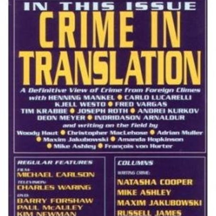 Crime Time 37 Crime in Translation