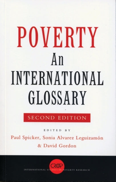 Poverty: An International Glossary