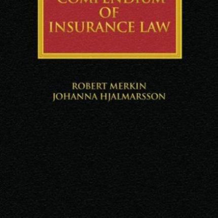 Compendium of Insurance Law