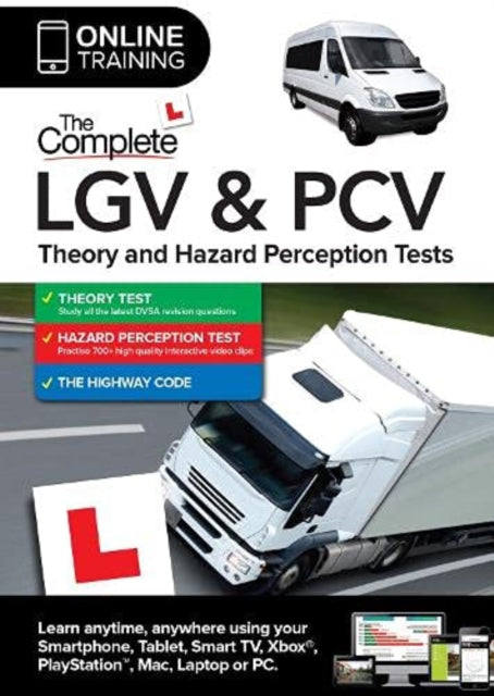 The Complete LGV & PCV Theory & Hazard Perception Tests (Online Subscription)