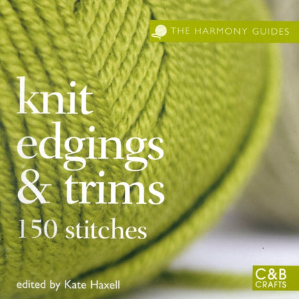 Harmony Guides Knit Edgings  Trims