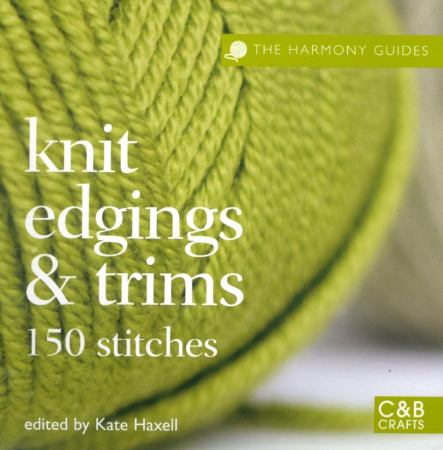 Harmony Guides Knit Edgings  Trims