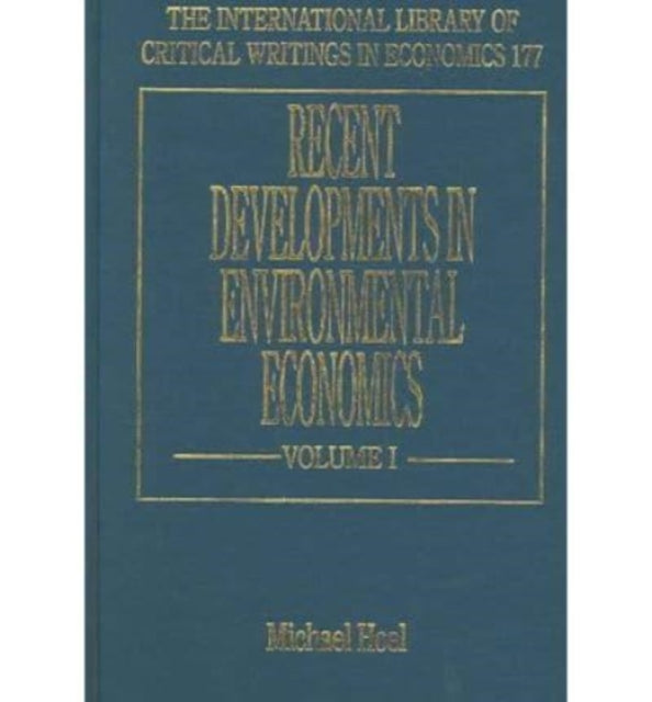 Recent Developments in Environmental Economics