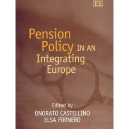 Pension Policy in an Integrating Europe