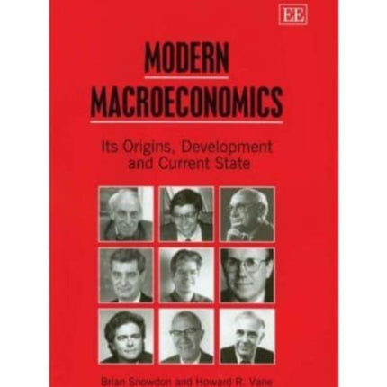 Modern Macroeconomics: Its Origins, Development and Current State