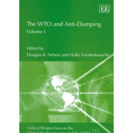 The WTO and Anti-Dumping