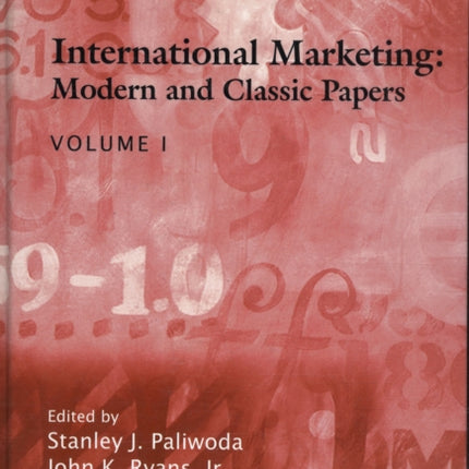 International Marketing: Modern and Classic Papers