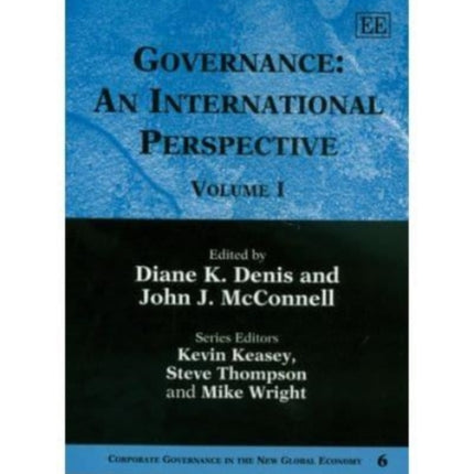 Governance: An International Perspective