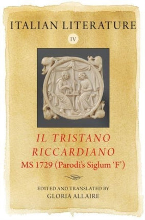 Italian Literature IV iIl Tristano Riccardianoi MS 1729 Parodis siglum F