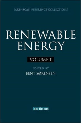 Renewable Energy: Four Volume Set