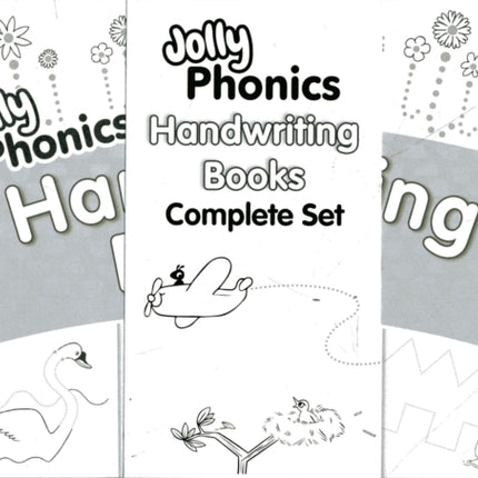 Jolly Phonics Handwriting Books Complete Set 17
