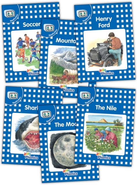 Jolly Phonics Readers, Nonfiction, Level 4: In Precursive Letters (British English edition)