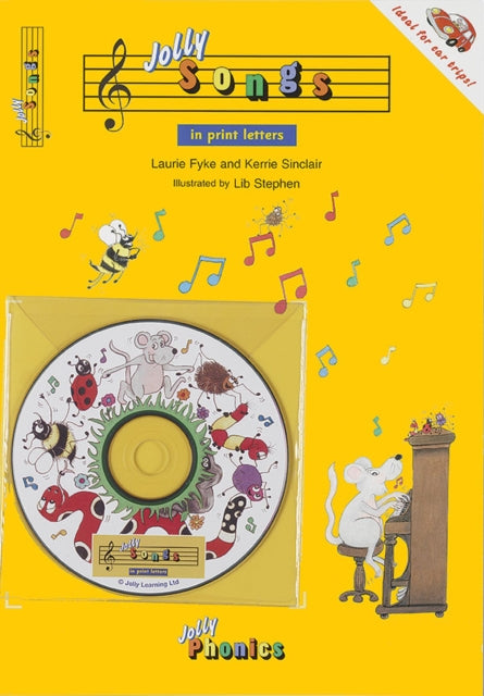 Jolly Songs Book  CD in Print Letters American English Edition Jolly Phonics