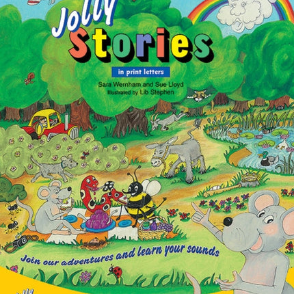 Jolly Stories: In Print Letters (American English edition)