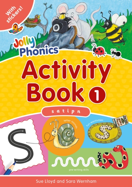 Jolly Phonics Activity Book 1: in Precursive Letters (British English edition)