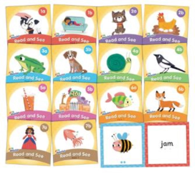 Jolly Phonics Read and See, Pack 1: in Precursive