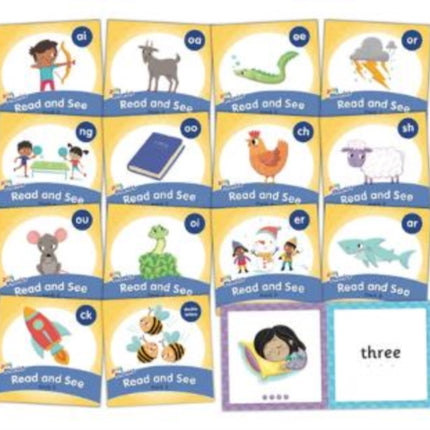 Jolly Phonics Read and See, Pack 2: In Precursive