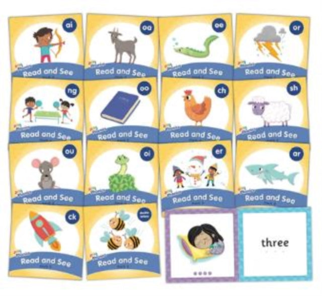 Jolly Phonics Read and See, Pack 2: In Precursive