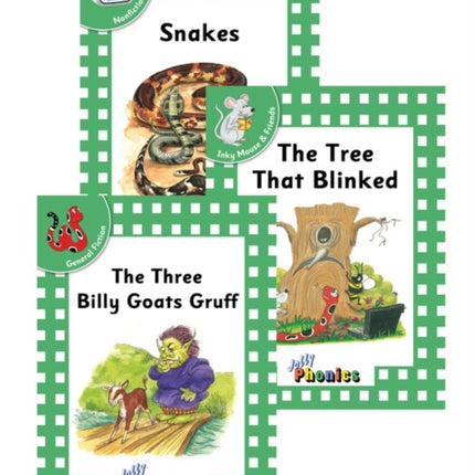 Jolly Phonics Readers, Complete Set Level 3: In Print Letters (American English edition)