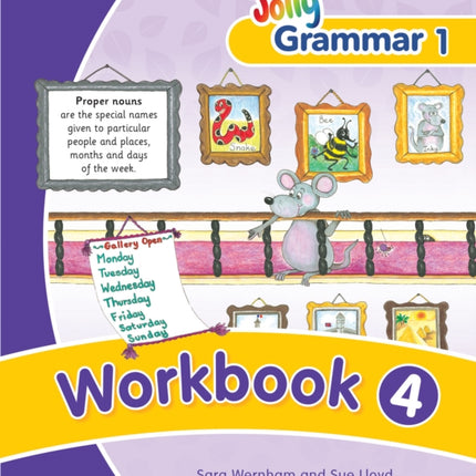 Grammar 1 Workbook 4: In Precursive Letters (British English edition)