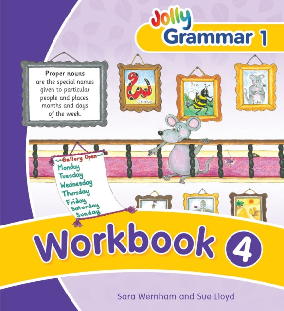 Grammar 1 Workbook 4: In Precursive Letters (British English edition)