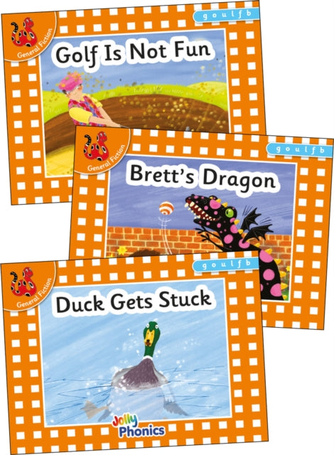 Jolly Phonics Orange Level Readers Set 3: in Precursive Letters (British English edition)