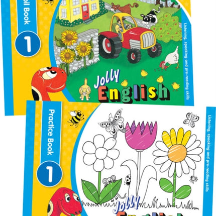 Jolly English Level 1 Pupil Set: In Precursive Letters (British English edition)