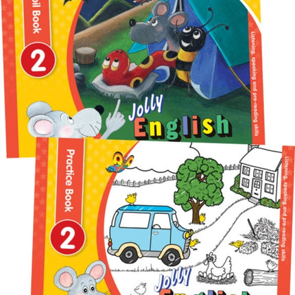 Jolly English Level 2 Pupil Set: In Precursive Letters (British English edition)