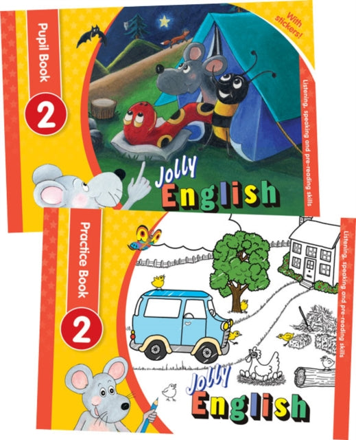 Jolly English Level 2 Pupil Set: In Precursive Letters (British English edition)