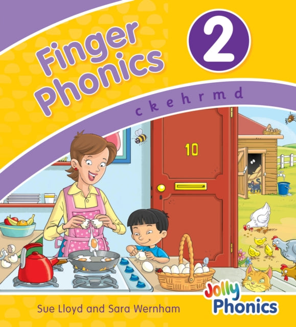 Finger Phonics Book 2: in Precursive Letters (British English edition)