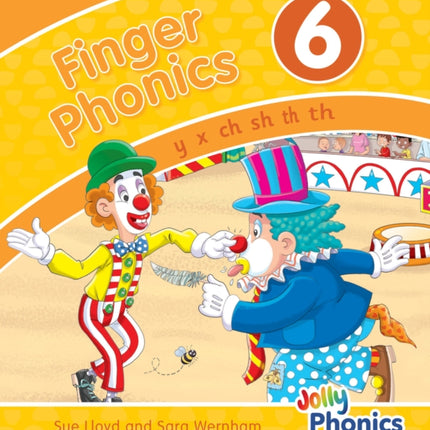 Finger Phonics Book 6: in Precursive Letters (British English edition)