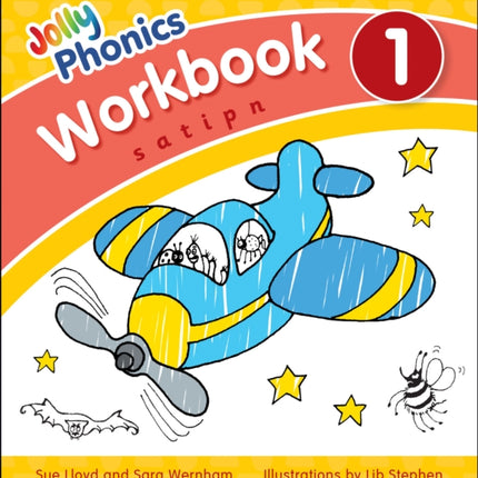 Jolly Phonics Workbook 1: in Precursive Letters (British English edition)