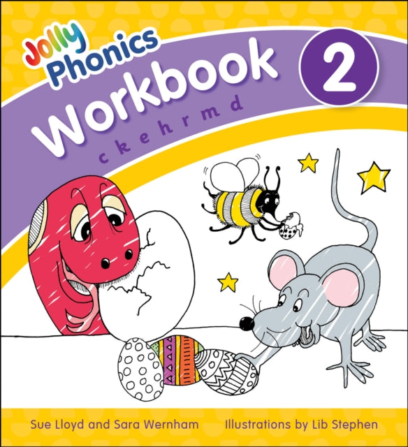 Jolly Phonics Workbook 2: in Precursive Letters (British English edition)