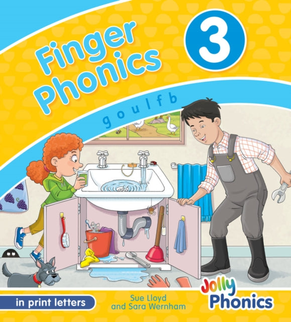Finger Phonics Book 3: In Print Letters (American