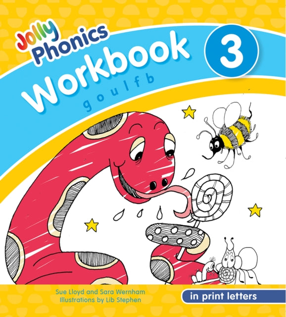 Jolly Phonics Workbook 3: in Print Letters (American English edition)