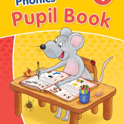 Jolly Phonics Pupil Book 1: in Precursive Letters (British English edition)