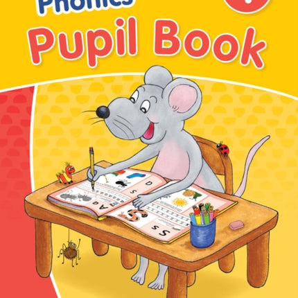 Jolly Phonics Pupil Book 1: in Print Letters (British English edition)