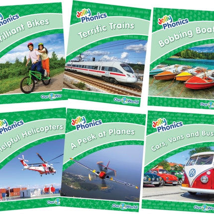 Jolly Phonics Readers Level 3, Our World,