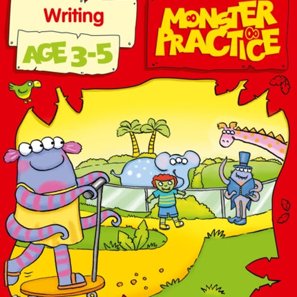 Writing Age 3-5 (Letts Monster Practice)