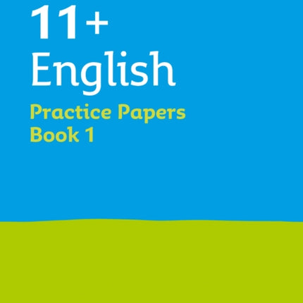 Collins 11+ Practice – 11+ English Practice Papers Book 1: For the 2024 GL Assessment Tests