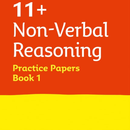 Collins 11+ Practice – 11+ Non-Verbal Reasoning Practice Papers Book 1: For the 2024 GL Assessment Tests