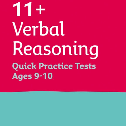 Collins 11+ Practice – 11+ Verbal Reasoning Quick Practice Tests Age 9-10 (Year 5): For the 2024 CEM Tests