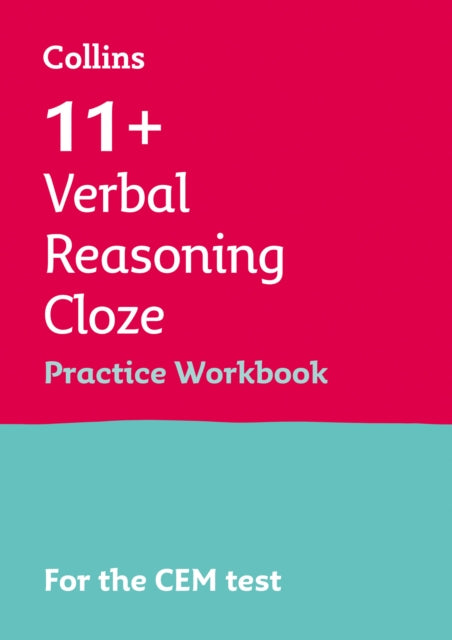 Collins 11+ Practice – 11+ Verbal Reasoning Cloze Practice Workbook: For the 2024 CEM Tests